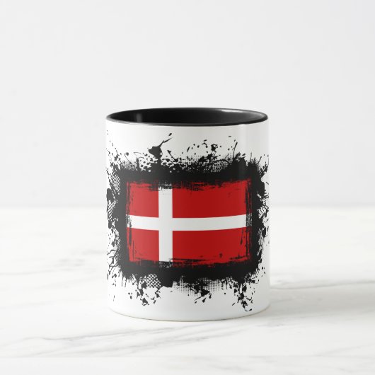 Deense vlag mok (Midden)