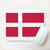 Deense vlag muismat (Met muis)