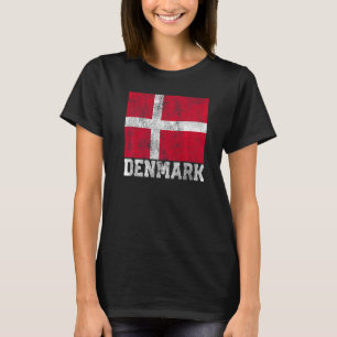 Deense vlag Nationale Pride Roots Land Familie N T-shirt