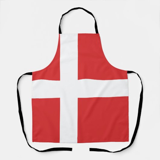 Deense vlag schort (Voorkant)