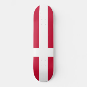 Deense vlag skateboard