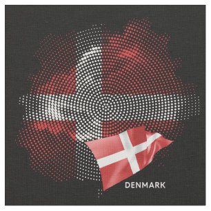 Deense vlag stof