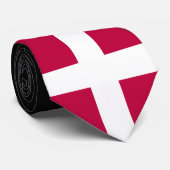 Deense vlag stropdas (Opgerold)