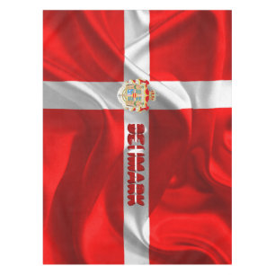 Deense vlag tafelkleed