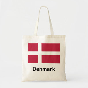 Deense vlag tote bag