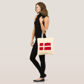 Deense vlag tote bag (Voorkant (model))