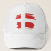 Deense vlag trucker pet (Voorkant)