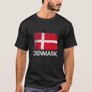 Deense vlag  Verstoord Denemarken T-shirt