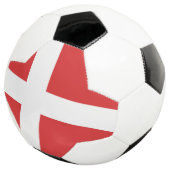 Deense vlag voetbal (Drie kwart)