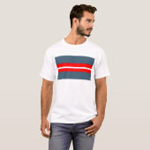 Deense vlag voor verzet t-shirt (Voorkant volledig)