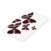 Deense vlinders flexibele magneet (Linkerzijde)