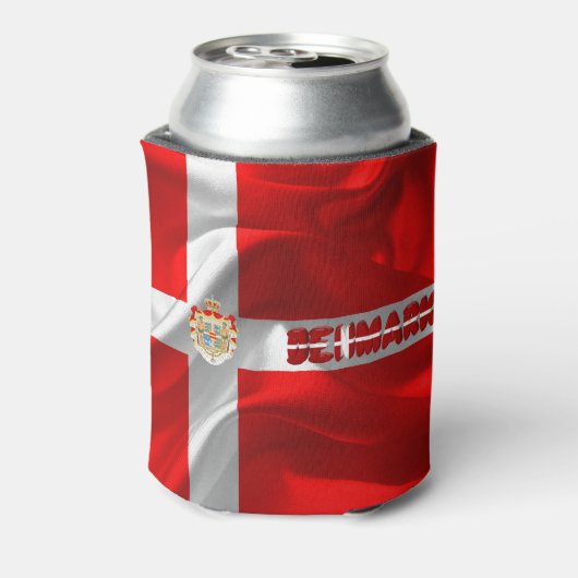 Deense wapenschild blikjeskoeler (Blikje Achterkant)