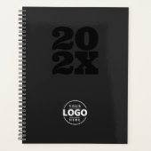 Deep Black New Year Brand Logo Business Promo  (Devant)