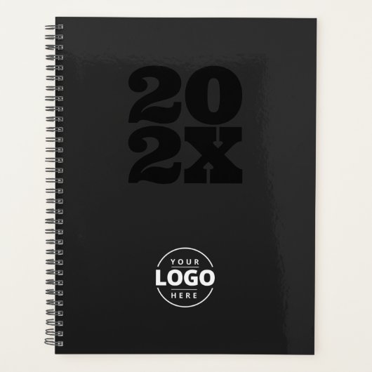 Deep Black New Year Brand Logo Business Promo  (Devant)