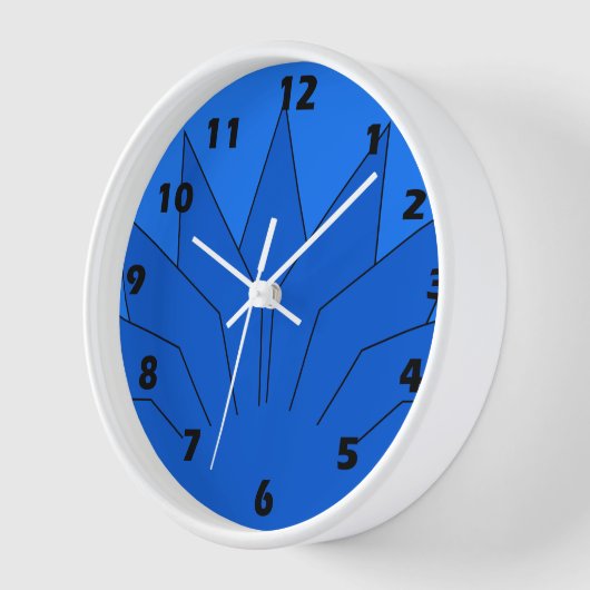 Deep Blue Art Deco-ontwerp (Hoek)