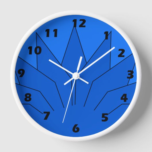 Deep Blue Art Deco-ontwerp (Voorkant)