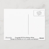 Deep Blue Briefkaart (Achterkant)