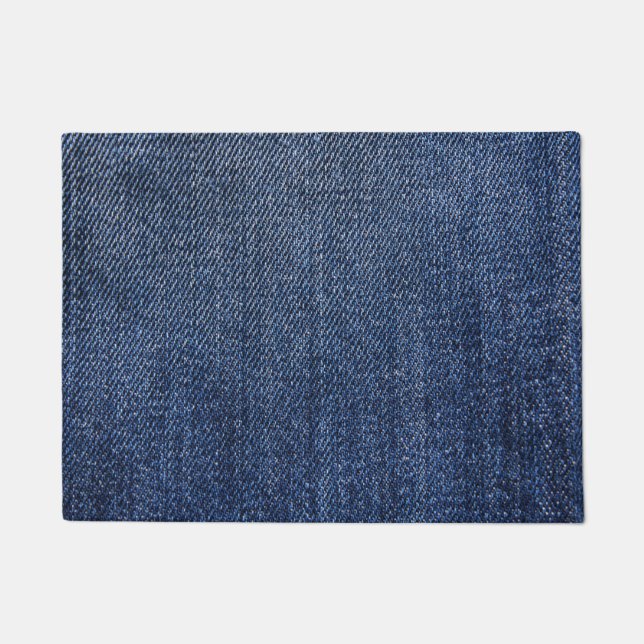 Deep Blue Denim Deurmat (Voorkant)