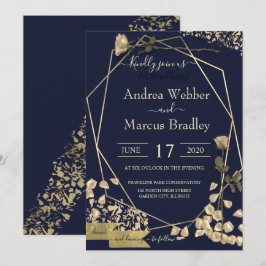 Deep Blue en Champagne Kaart