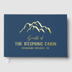 Deep Blue Mountain Topjes Cabin Gastenboek