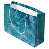 Deep Blue Ocean Waves Beach Groot Cadeauzakje (Achterkant Gekanteld)