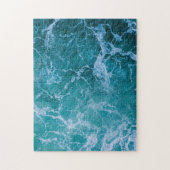 Deep Blue Ocean Waves Legpuzzel (Verticaal)
