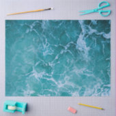 Deep Blue Ocean Waves Tissuepapier (Craft)