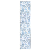 Deep Blue Octo Short Table Runner Korte Tafelloper (Voorkant)