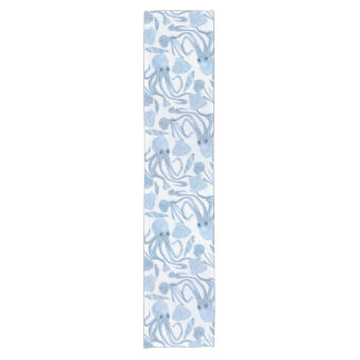 Deep Blue Octo Short Table Runner Korte Tafelloper