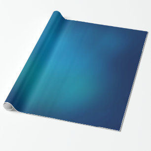 Deep Blue Onderwater Glow Cadeaupapier