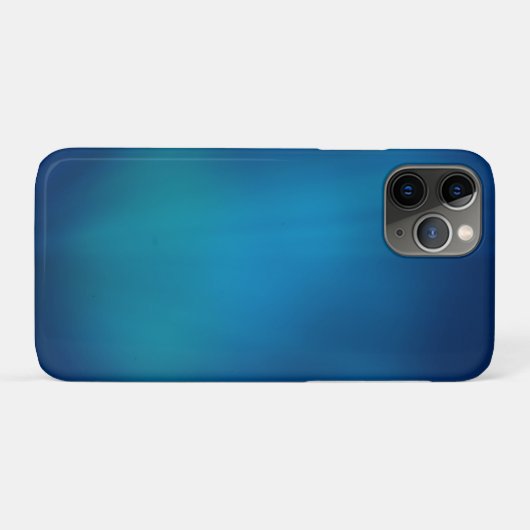 Deep Blue Onderwater Glow Case-Mate iPhone Case (Achterkant (horizontaal))