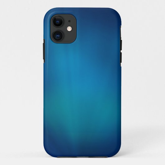 Deep Blue Onderwater Glow Case-Mate iPhone Case (Achterkant)