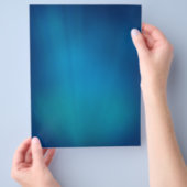 Deep Blue Onderwater Glow Flyer (Hand)