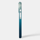 Deep Blue Silence Case-Mate iPhone Case (Achterkant / Links)