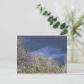 Deep Blue Skyline Briefkaart (Staand voorkant)