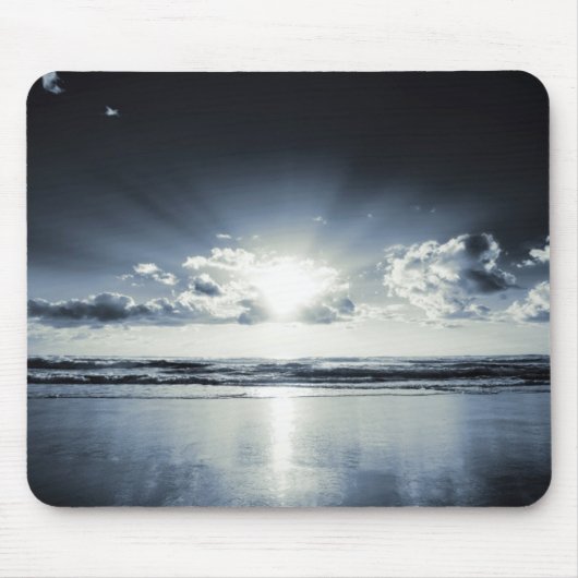 Deep Blue Sunrise Muismat (Voorkant)