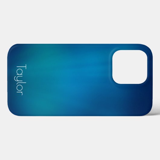Deep Blue Underwater Uitzicht, speciaal aangepast Case-Mate iPhone Case (Achterkant (horizontaal))