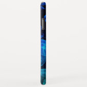 Deep Blue Zee Hoesje voor iPhone XS max. (Achterkant/rechts)