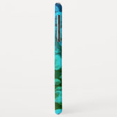 Deep Blue Zee Hoesje voor iPhone XS max. (Achterkant/links)