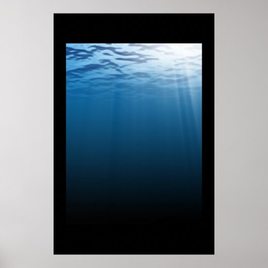 Deep Blue Zee Poster (Voorkant)