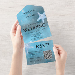 Deep Blue Zee Weddenschap in één uitnodiging