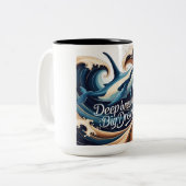 Deep Brews, Big Dreams Mok (Voorkant links)