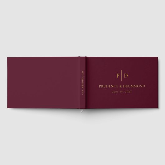 Deep Burgundy Elegant Classic Wedding (Complet)