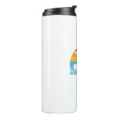 Deep Creek Lake Maryland Kayak Thermosbeker (Gedraaid links)