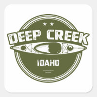 Deep Creek Wild and Schilderachtig River Idaho Kay