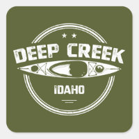Deep Creek Wild and Schilderachtig River Idaho Kay