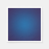 Deep Dark Blue Grainy Vignette Servet (Voorkant)