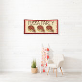 Deep Dish Pepperoni Pizza Pie Birthday Party Spandoek (Insitu)