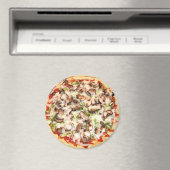 Deep Dish Pizza Holiday Magnet Magneet (Insitu (Vaatwasser))