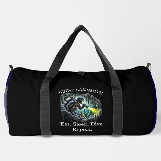 Deep Dive Duffle Bag: Fun Meets Functie! Plunjezak (Achterkant)